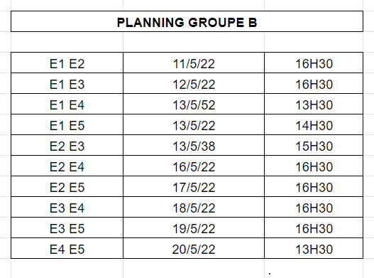 Paredon Concours Lycee Groupe Planning B