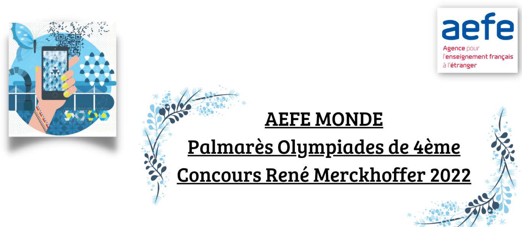 Aefe Palmares Olympiades 2022